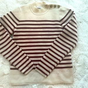 Sandro sweater. Beautiful one, but with a wrong wash, color was destroyed